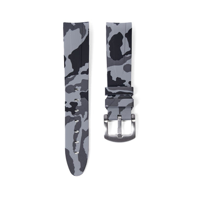 Tempomat x Atomico Grey Camo Rubber Strap