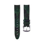 Tempomat x Atomico Green Camo Rubber Strap